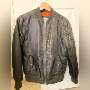 Levi’s Bomber Flight Jacket Coat XS Olive Green